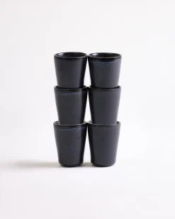 New Turmalina - Set of 6 Espressocups black Tassen & Becher Sets %|Espressobecher
